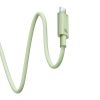 Baseus Habitat Series USB-USB-C gyorstöltő kábel, 2m, 100W (zöld)