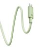 Baseus Habitat Series gyorstöltő kábel USB-C - USB-C, 100W, 1m (zöld)
