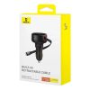 Baseus Enjoyment Pro autós töltő USB-C - Lightning kábellel, 55W (fekete)