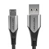 USB 2.0 A-Micro-B kábel Vention COAHD 3A 0,5m szürke