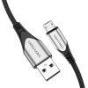 USB 2.0 A-Micro-B kábel Vention COAHD 3A 0,5m szürke