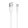 Kábel USB 2.0 és Micro-B Vention CTIWF 2A 1m (fehér)