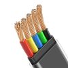 Kábel USB-C-ről USB-C-re Mcdodo CA-3423 90 fokos 1,8m LED-del (fekete)
