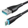 Joyroom SA32-AC6 Starry USB-USB-C kábel, 100W, 1m fekete