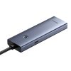 Baseus UltraJoy Series Lite 4-Port hub, USB - 4xUSB 3.0, USB-C 5V (szürke)