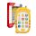 Huanger HE0536 játék telefon rögzítő funkcióval (sárga)