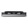 Hub Baseus T-Space USB-C villámkábellel Tesla autókhoz (fekete)