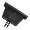 Hub Baseus T-Space USB-C villámkábellel Tesla autókhoz (fekete)