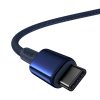 Kábel USB-C do USB-C Baseus Tungsten Gold, 100W, 1m (niebieski)