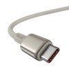 Kábel USB-C do USB-C Baseus Tungsten Gold, 100W, 1m (złoty)