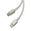 Kábel USB-C do USB-C Baseus Tungsten Gold, 100W, 1m (złoty)