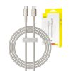 Kábel USB-C do USB-C Baseus Tungsten Gold, 100W, 1m (złoty)