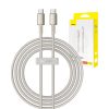 Kábel USB-C do USB-C Baseus Tungsten Gold, 100W, 2m (złoty)