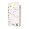 USB és iP kábel Baseus Crystal Shine, 2.4A, 2m (kék)