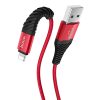 HOCO cable USB A to Lightning 2,4 X38 1 m red