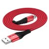 HOCO cable USB A to Lightning 2,4 X38 1 m red