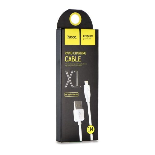 HOCO cable USB A to Lightning 2,1A X1 2 m white