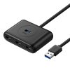 Hub Ugreen CR113 USB 4x USB 3.0 5Gbps, 1m (fekete)