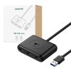 Hub Ugreen CR113 USB 4x USB 3.0 5Gbps, 1m (fekete)