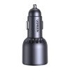 UGREEN EC703 autós töltő, USB + 2x USB-C, 75W (fekete)