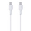 Aukey CB-NCC2 USB-C-USB-C kábel, 60W, 1,8m (fehér)
