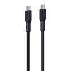 Aukey CB-SCC142 USB-C-USB-C kábel, 140W, 1,8m (fekete)