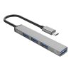 Orico USB USB 3.0 + 3x USB 2.0 Hub adapter (szürke)