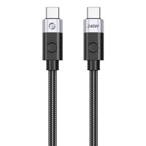 Orico 240W-os USB-C-USB-C töltőkábel, 1 m (fekete)