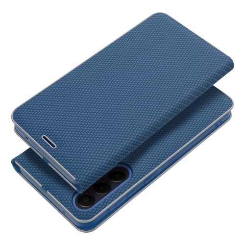 LUNA Oldalra nyíló tok Carbon - SAMSUNG A22 5G blue