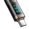 Mcdodo CA-3610 USB-C-USB-C kábel, automatikus kikapcsolás, PD 100W, 1.2m (fekete)