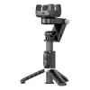 APEXEL Q18 gimbal/állvány világítással (fekete)