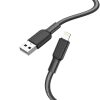 HOCO cable USB A to Lightning 2,4A X69 1 m black white
