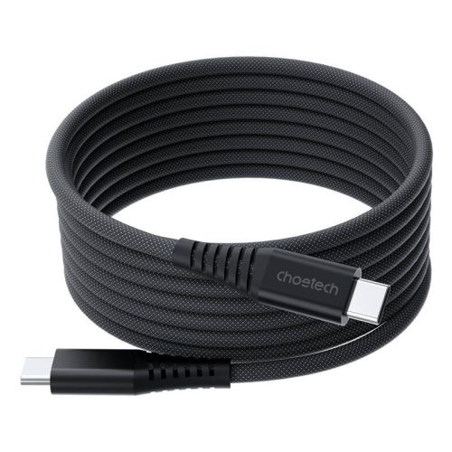 Choetech XCC-1051 USB-C-USB-C kábel, PD, 240W, 1.8m (fekete)
