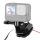 Motoros szélvédő rögzítő klip PULUZ akciókamerákhoz (DJI Osmo Action 4, GoPro Hero 12, Insta360 Ace Pro / X4)(fekete)