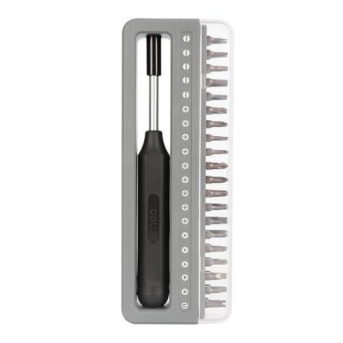 Deli Tools EDL241041 precíziós csavarhúzó készlet, 41 el.
