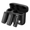 APEXEL APL-MIC008 USB-C mikrofon töltőtokkal, 2 db