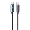 Mcdodo CA-5740 USB-C USB-C kábel, 100W 1.2m (fekete)