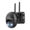 Vezeték nélküli 3MP WiFi kültéri kamera ieGeek ZS-GX1S fekete 5200mAh