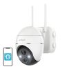 Vezeték nélküli 3MP WiFi kültéri kamera ieGeek ZS-GX1S fehér 5200mAh