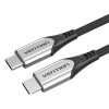 Vention TAAHG USB-C USB-C 60W kábel 1.5m (szürke)