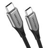 Vention TAAHG USB-C USB-C 60W kábel 1.5m (szürke)