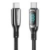 Vention TAYBAV USB 2.0 C-C 100 W 5A 1.2M USB kábel (fekete)