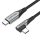 Vention TAKHF USB-C USB-C 5A szögkábelre (szürke)