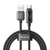 Mcdodo CA-2350 USB-A USB-C kábel, 6A, LED kijelző, 1,2m