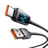 Mcdodo CA-2350 USB-A USB-C kábel, 6A, LED kijelző, 1,2m