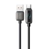Mcdodo CA-2350 USB-A USB-C kábel, 6A, LED kijelző, 1,2m