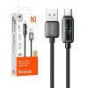 Mcdodo CA-2350 USB-A USB-C kábel, 6A, LED kijelző, 1,2m