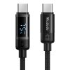 Mcdodo CA-5780 USB-C-USB-C 60W adatkábel 1.2m (fekete)