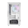 Darkflash DB330M számítógépház + 3 ARGB ventilátor (fehér)