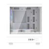 Darkflash DB330M számítógépház + 3 ARGB ventilátor (fehér)